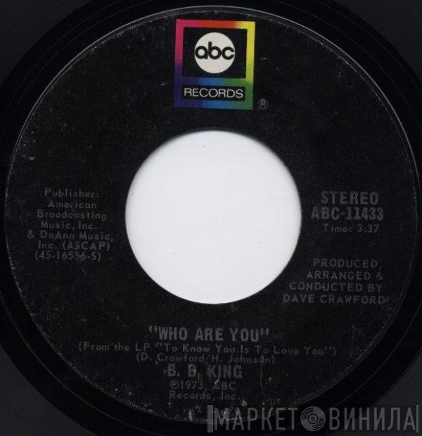 B.B. King - Who Are You