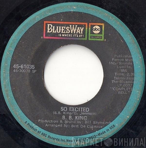 B.B. King - So Excited