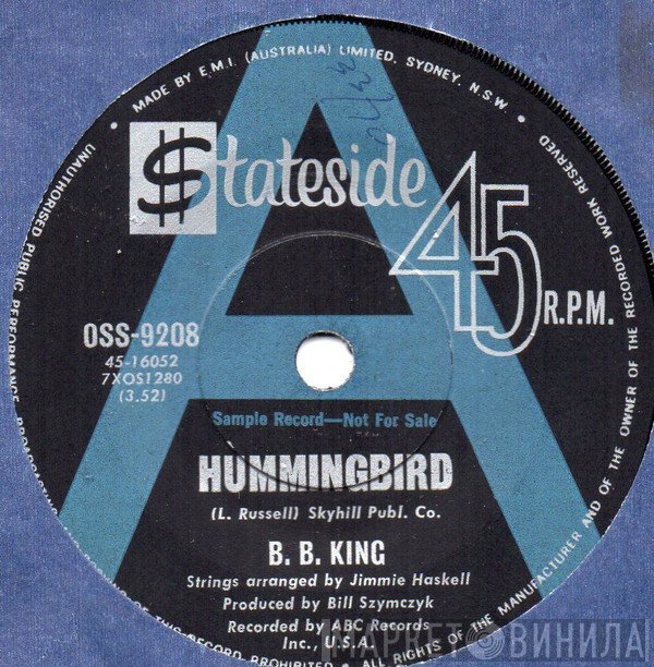 B.B. King  - Hummingbird