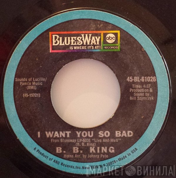 B.B. King  - Get Off My Back Woman