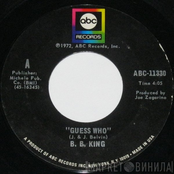 B.B. King - Guess Who
