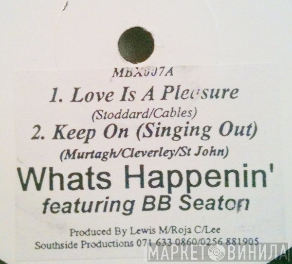 B.B. Seaton, What's Happenin' - Love Is A Pleasure