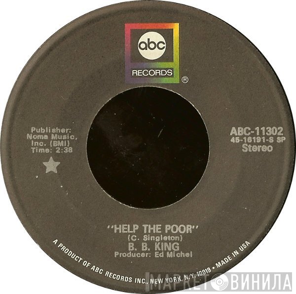B.B. King  - Help The Poor