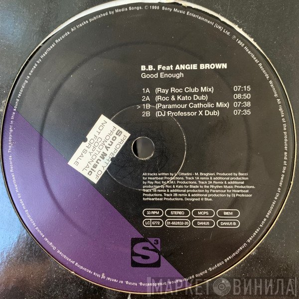 B.B., Angie Brown - Good Enough