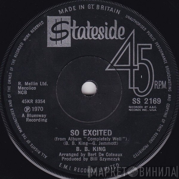 B.B. King - So Excited