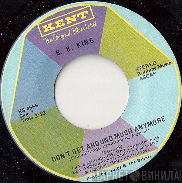 B.B. King - Don't Get Around Much Anymore