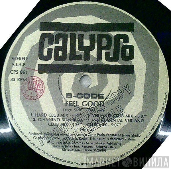 B-Code  - Feel Good