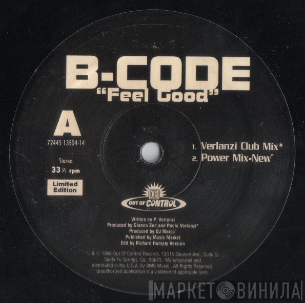 B-Code  - Feel Good