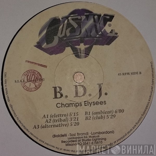 B.D.J. - Champs Elysees