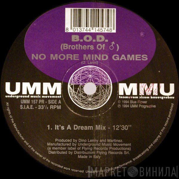 B.O.D. - No More Mind Games