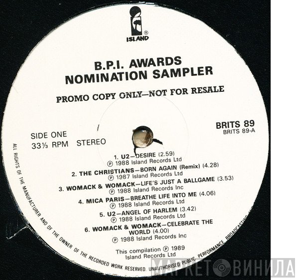  - B.P.I. Awards Nomination Sampler