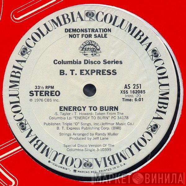 B.T. Express  - Energy To Burn