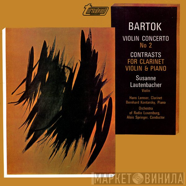 Béla Bartók, Susanne Lautenbacher - Violin Concerto No 2 / Contrasts For Clarinet & Piano