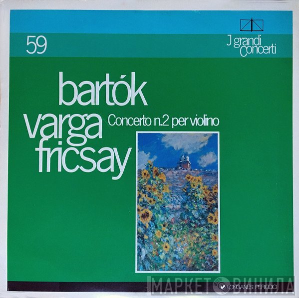 Béla Bartók, Ferenc Fricsay, RIAS Symphonie-Orchester Berlin, Tibor Varga - Concerto N.2 Per Violino
