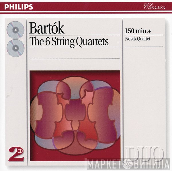 Béla Bartók, Novák Quartet  - The 6 String Quartets