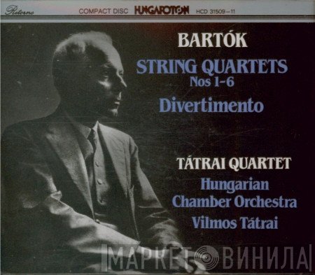 Béla Bartók, Tátrai Quartet  - String Quartets Nos. 1-6