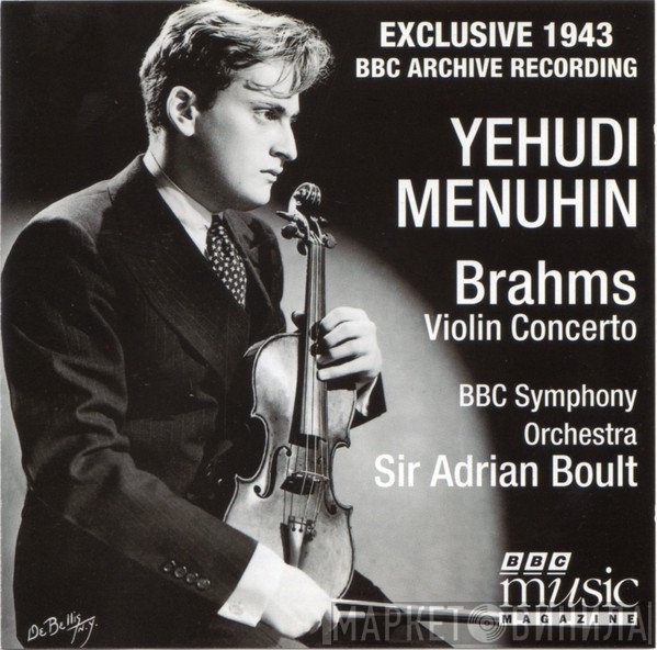 BBC Symphony Orchestra, Sir Adrian Boult, Yehudi Menuhin - Brahms Violin Concerto