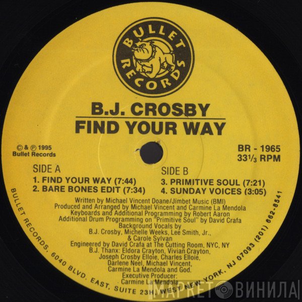 BJ Crosby - Find Your Way