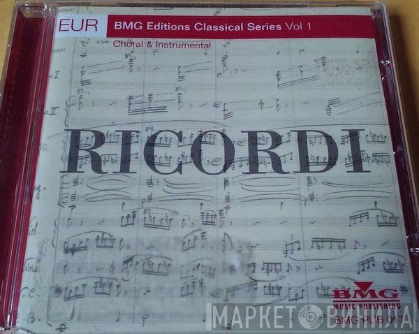  - BMG Editions Classical Series Vol 1