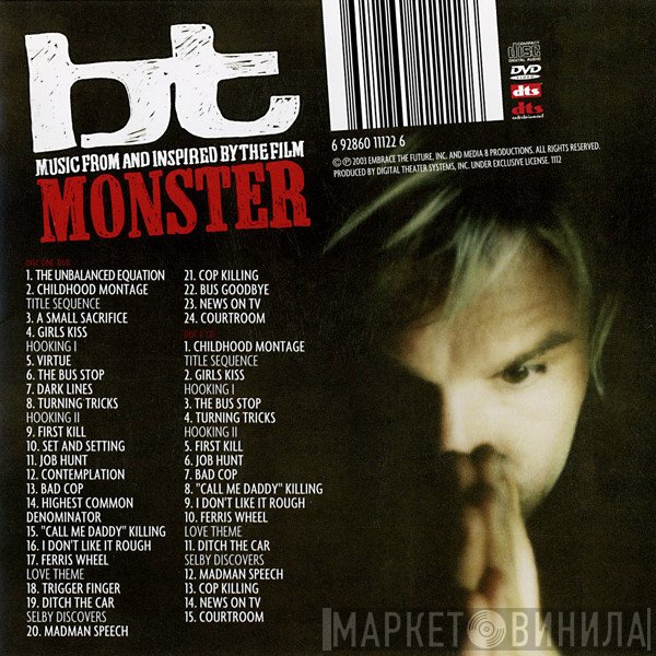 BT  - Music From And Inspired By The Film Monster