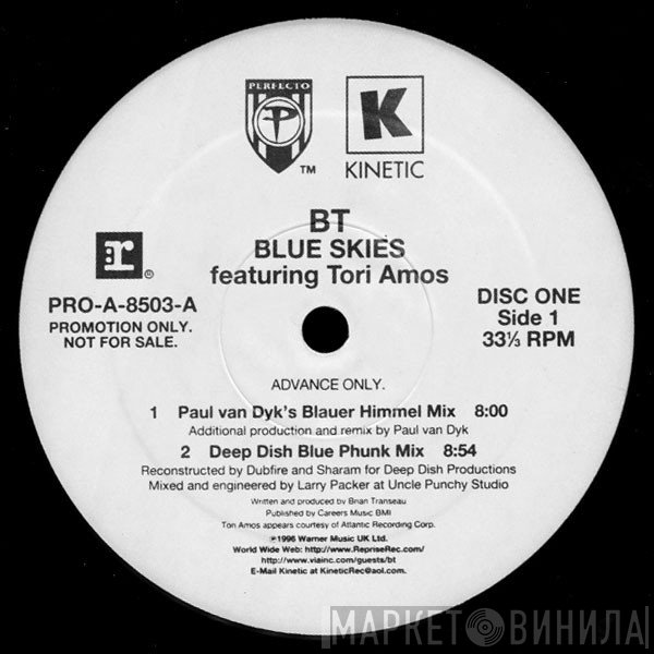 BT, Tori Amos - Blue Skies