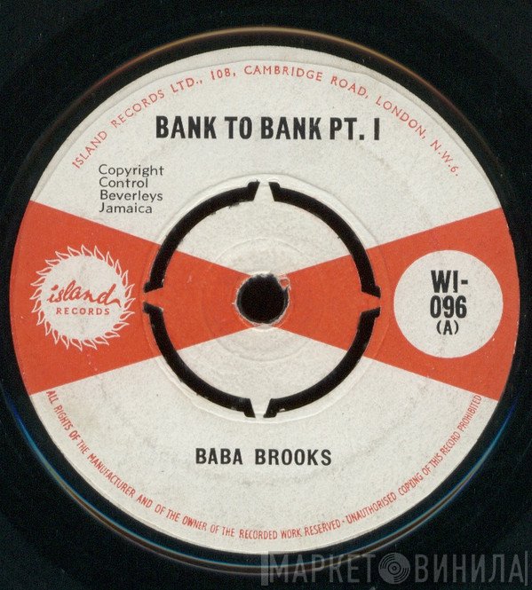 Baba Brooks - Bank To Bank Pt. I