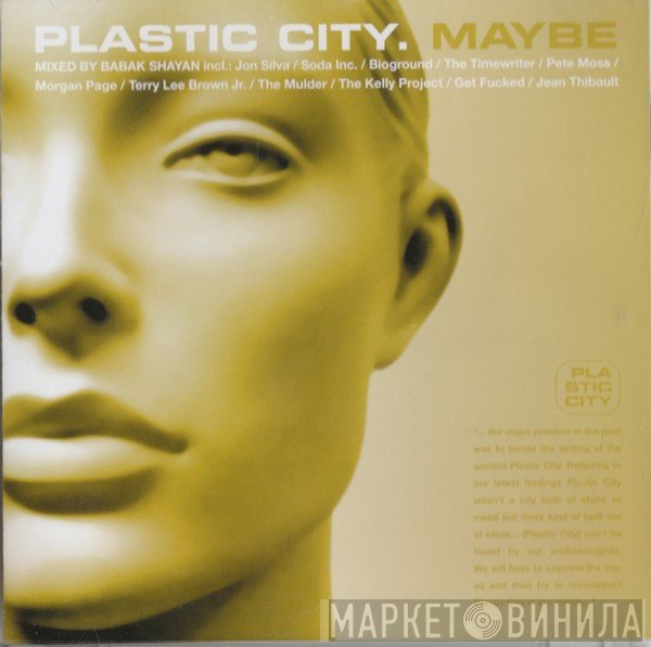 Babak Shayan  - Plastic City. Maybe