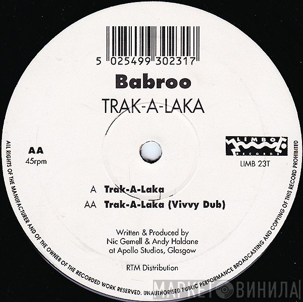 Babroo - Trak-A-Laka