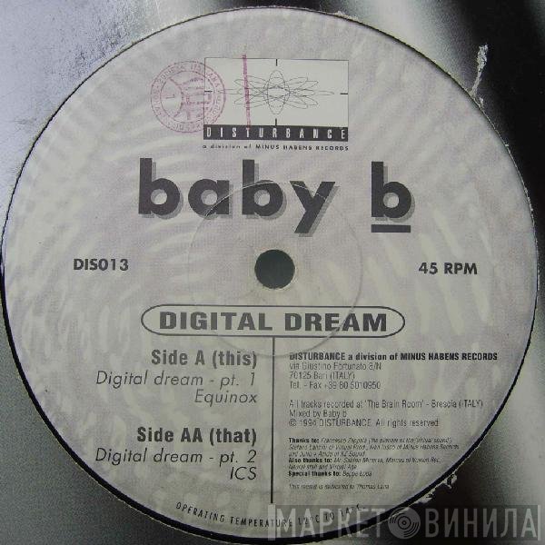 Baby B  - Digital Dream