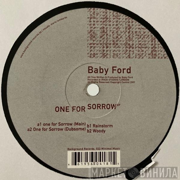 Baby Ford  - One For Sorrow EP