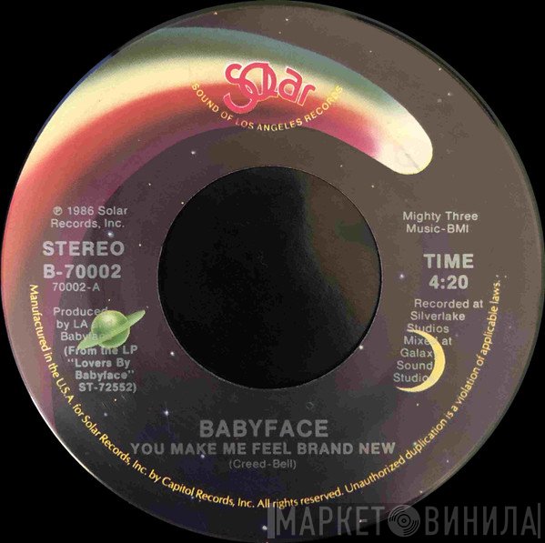 Babyface - You Make Me Feel Brand New / Faithful