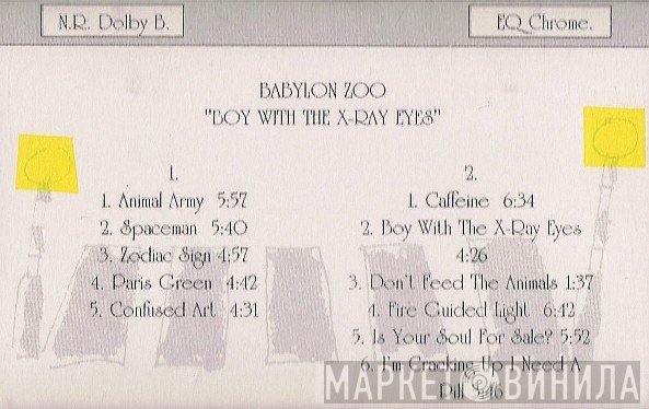 Babylon Zoo - The Boy With The X-Ray Eyes