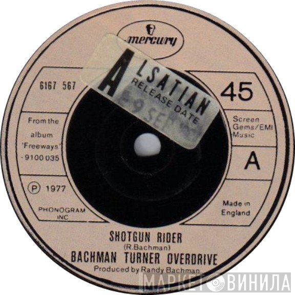 Bachman-Turner Overdrive  - Shotgun Rider