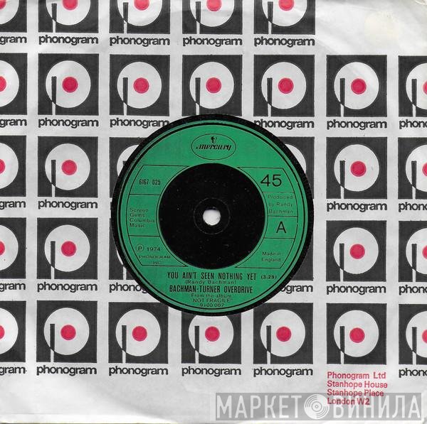 Bachman-Turner Overdrive - You Ain't Seen Nothing Yet