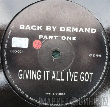 Back By Demand - Part One