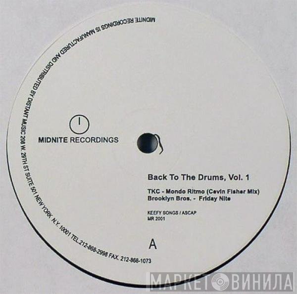  - Back To The Drums, Vol. 1