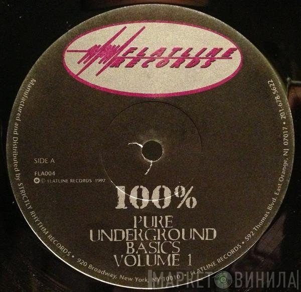 Backroom Productions - 100% Pure Underground Basics Volume 1
