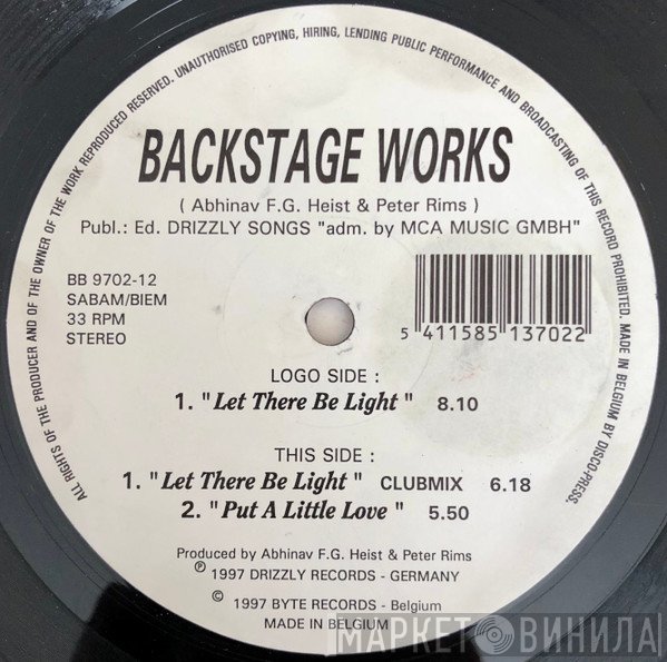 Backstage Works - Let There Be Light