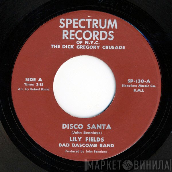 Bad Bascomb Band, Lily Fields - Disco Santa