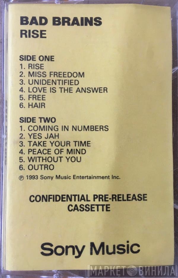Bad Brains  - Rise