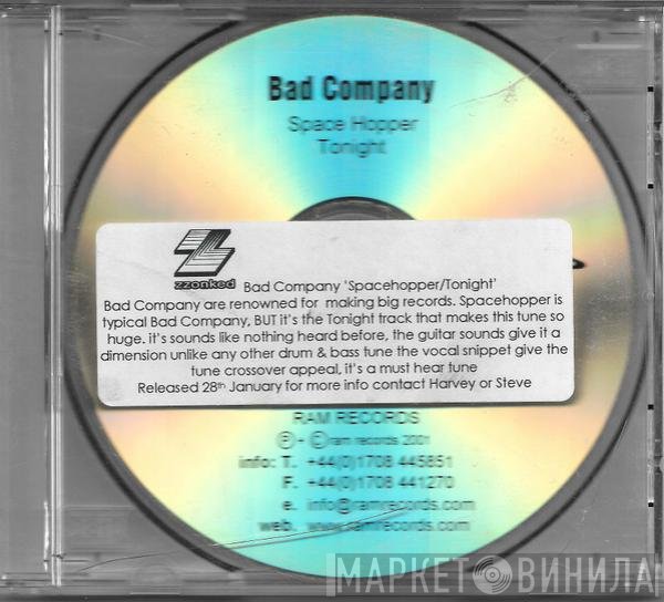 Bad Company  - Space Hopper / Tonight