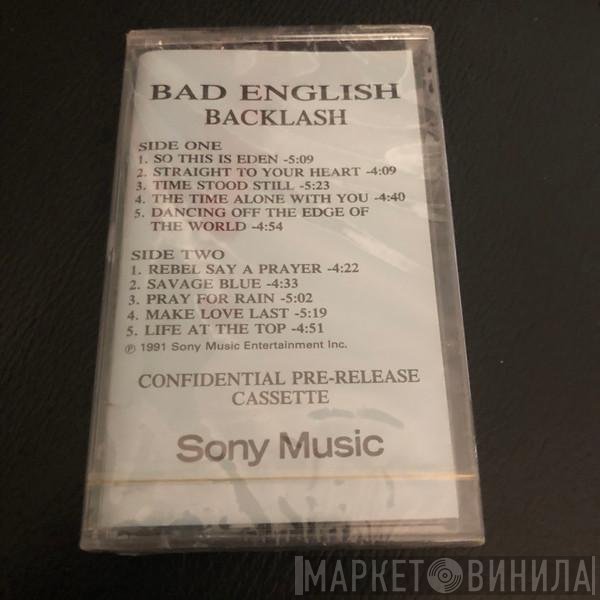 Bad English  - Backlash