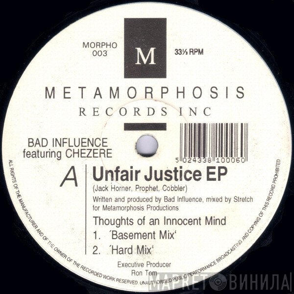 Bad Influence - Unfair Justice EP