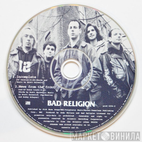 Bad Religion  - Incomplete