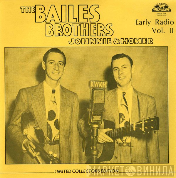 Bailes Brothers - Early Radio Volume II