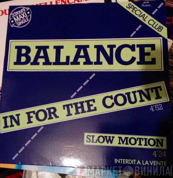 Balance   - In For The Count