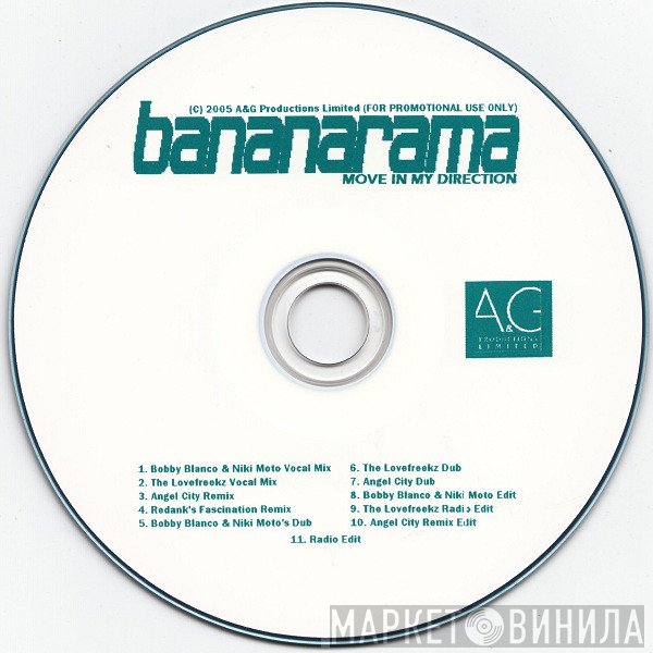 Bananarama  - Move In My Direction