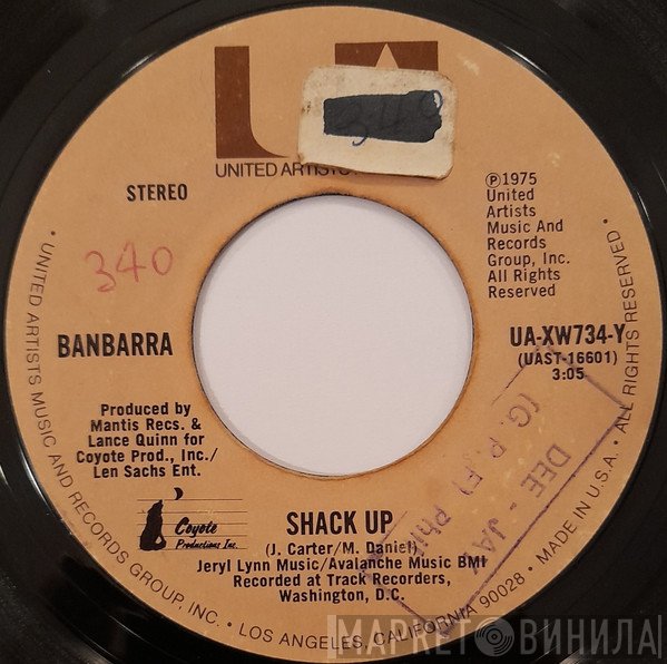 Banbarra  - Shack Up