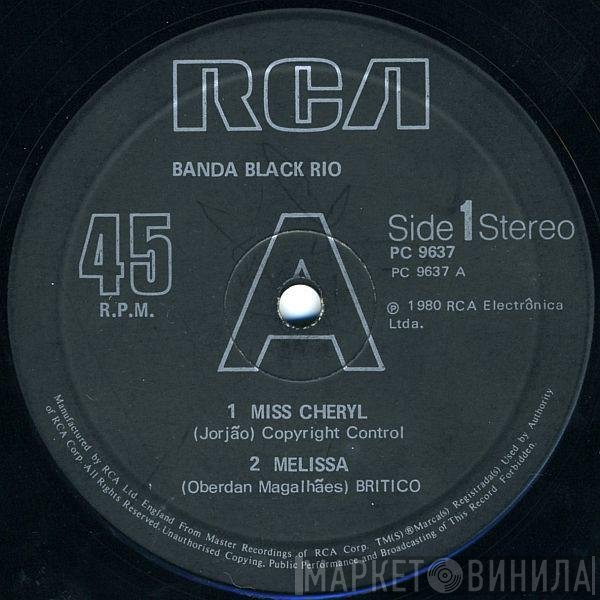 Banda Black Rio - Miss Cheryl