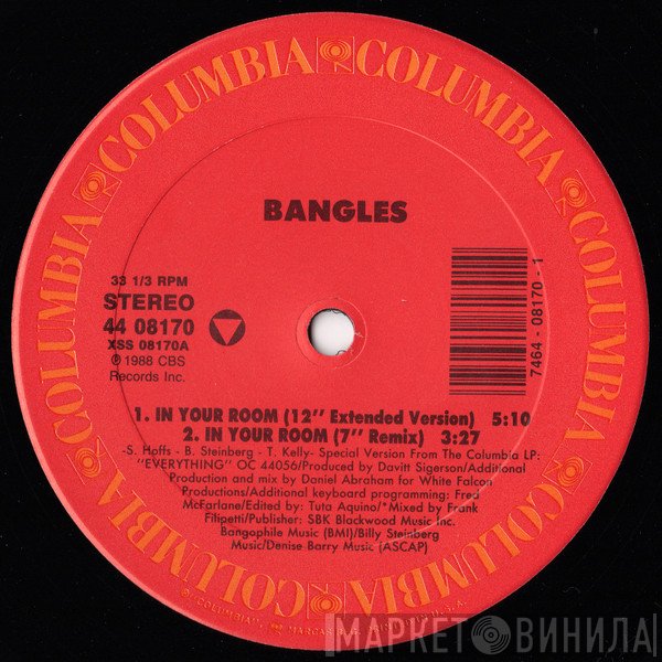 Bangles  - In Your Room